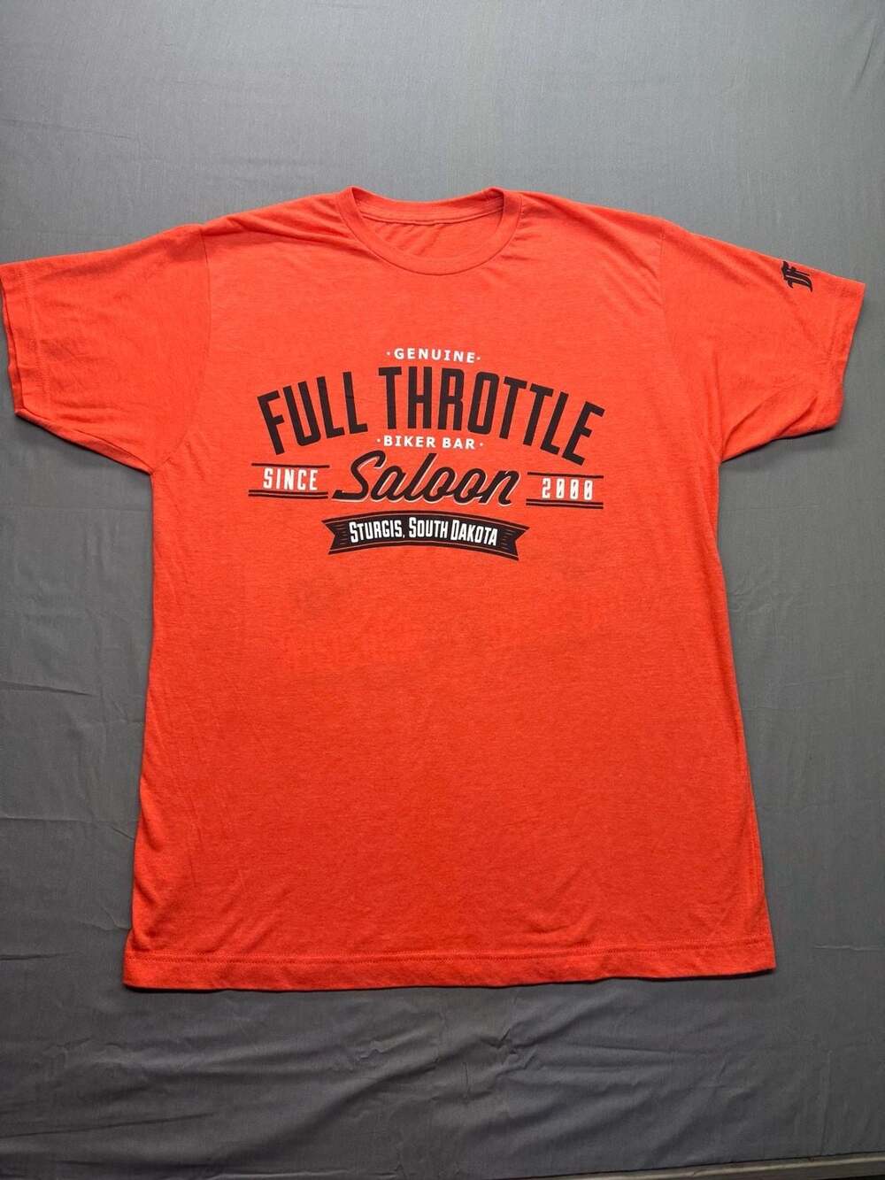 Full Throttle Saloon Sturgis South Dakota Biker Graphic T-Shirt
